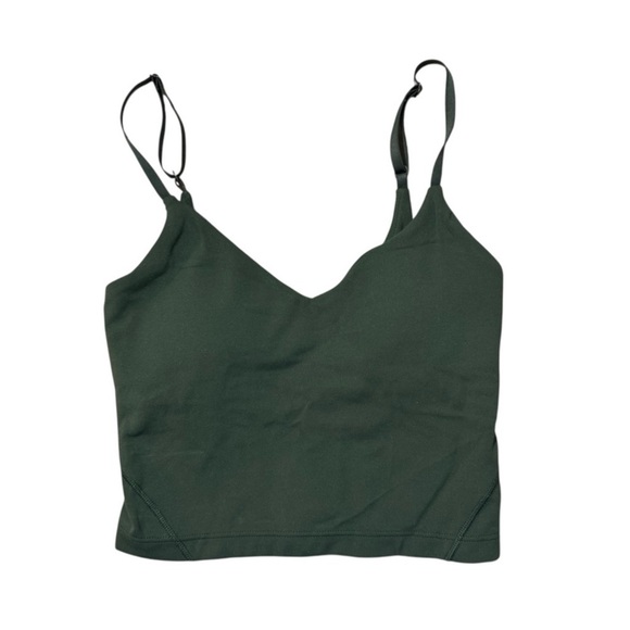 Lululemon Align™ Cropped Cami Tank NWT Size 0 in color Legacy Green - Picture 6 of 7